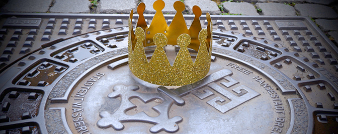 Red mit Slider Schachtdeckel Einrichtungen